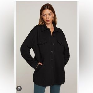 Good American Black Shacket